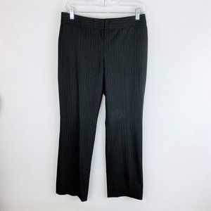 Elie Tahari Black Pinstripe Pants